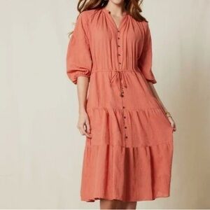 Matilda Jane Good Hart Coconut Grove Tiered Dress